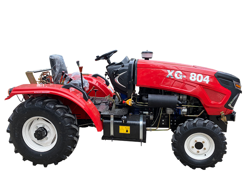 What are the three main components of a tractor?